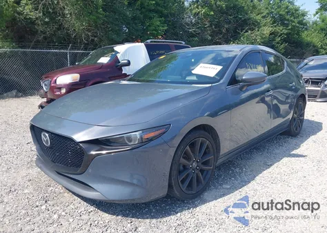 2019 Mazda Mazda3 Premium Package from USA, damaged, VIN JM1BPANM6K1115513